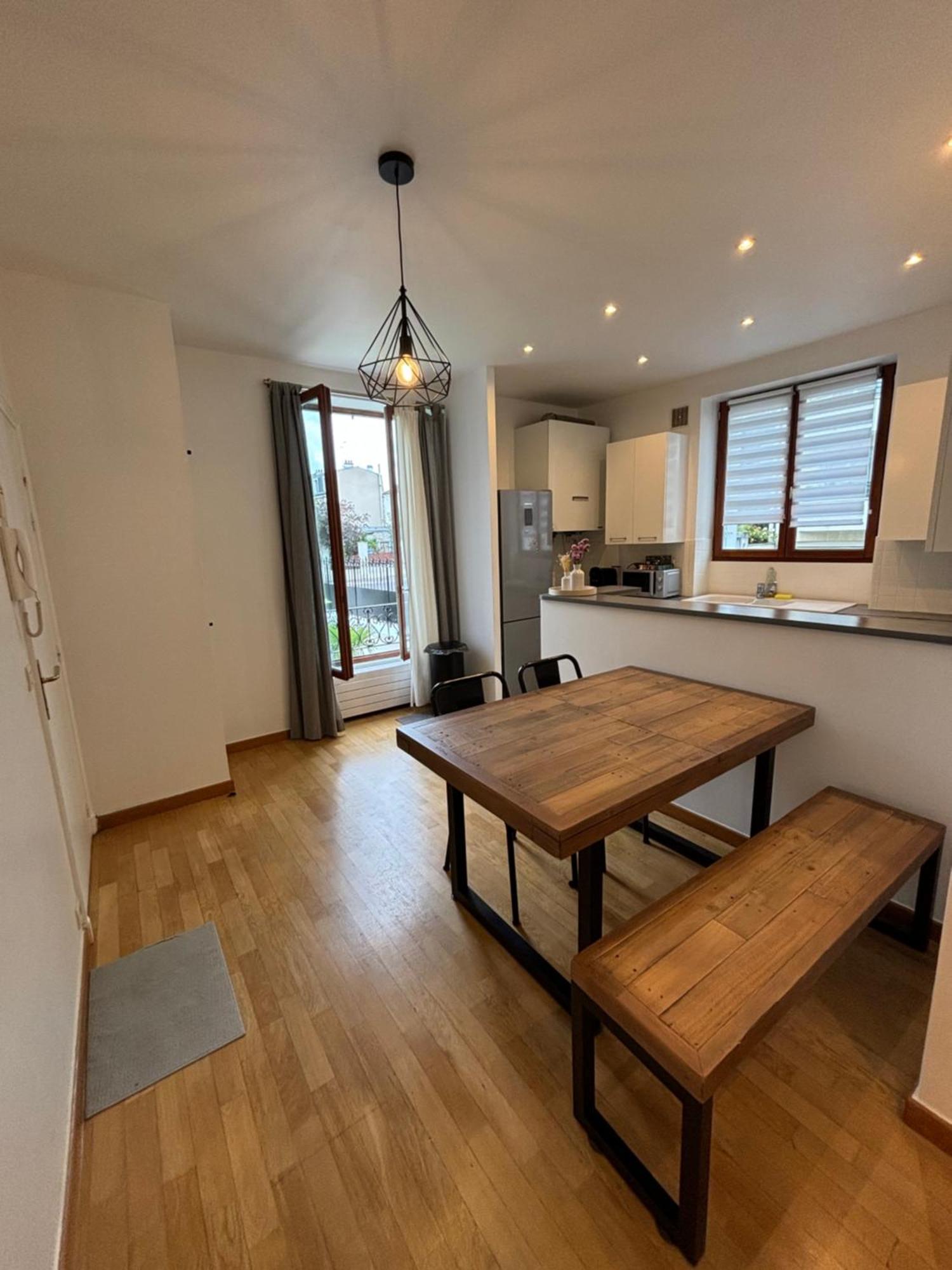 Appartement 2 Chambres Dans Une Belle Maison A Proximite De Paris Asnieres-sur-Seine Exterior photo